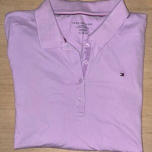 Tommy Hilfiger Lavender Polo Shirt
